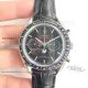 Copy Omega Speedmaster Moon Watch - Black Dial Black Leather Strap (7)_th.jpg